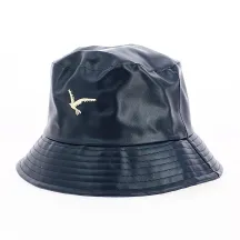 Chapeau Bob Pluie Marine Mouette Doré - Traclet