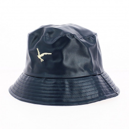 Bob Hat Rain Navy Seagull Gold - Traclet