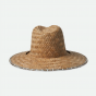 Fedora Messer Natural Straw Hat - Brixton