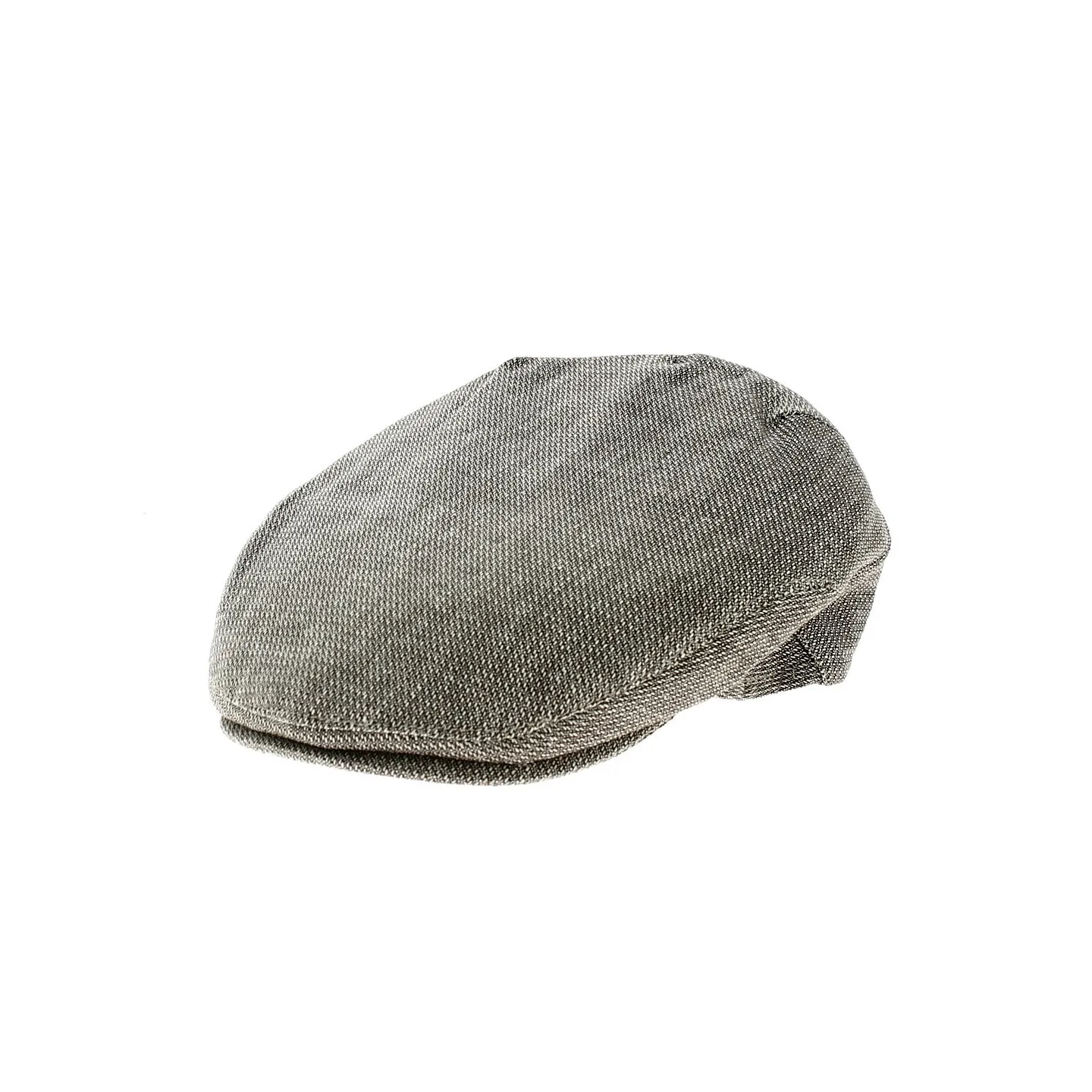 François Linen Beige Flat Cap - Traclet