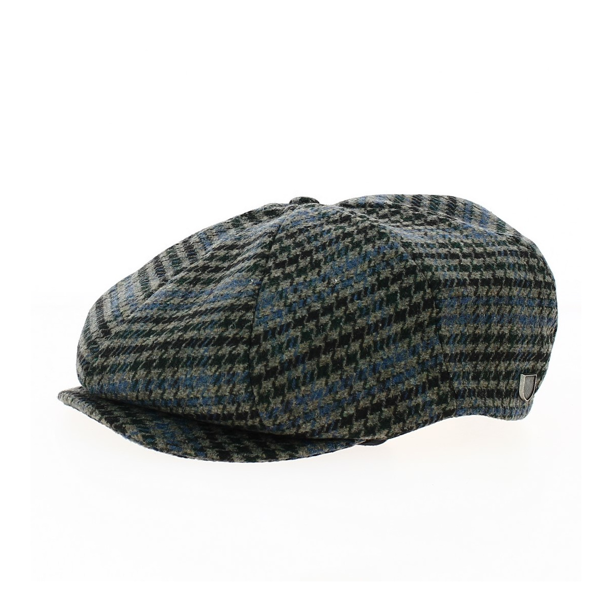 Cappello Piatto Uomo Beechfield A Spina Di Pesce - Taglia Unica, Grigio, Leggero In Lana - Foto 3