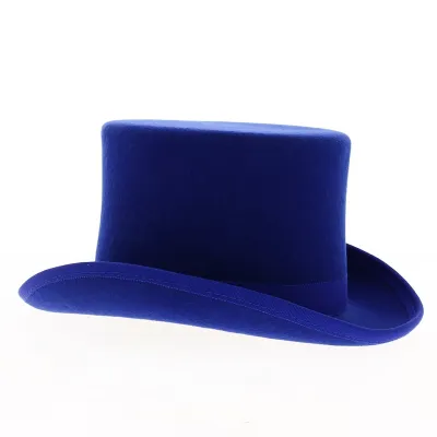 Top Hat Felt Wool Waterproof Blue - Traclet