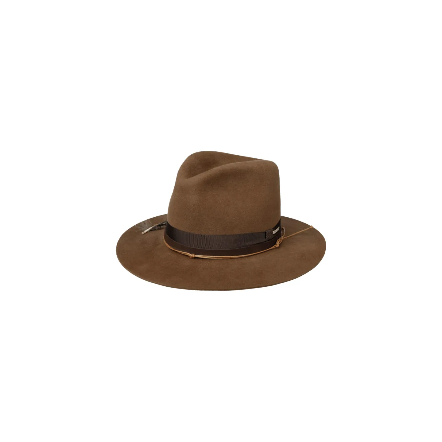 Danios Western Traveller Hat Brown Felt Hair - Stetson