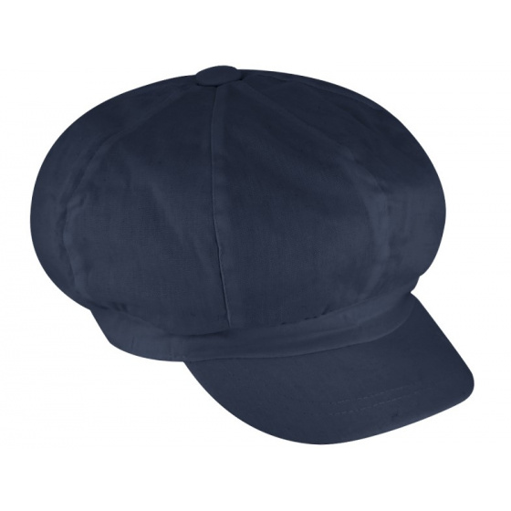 Cap Gavroche Lana Navy Blue - Traclet
