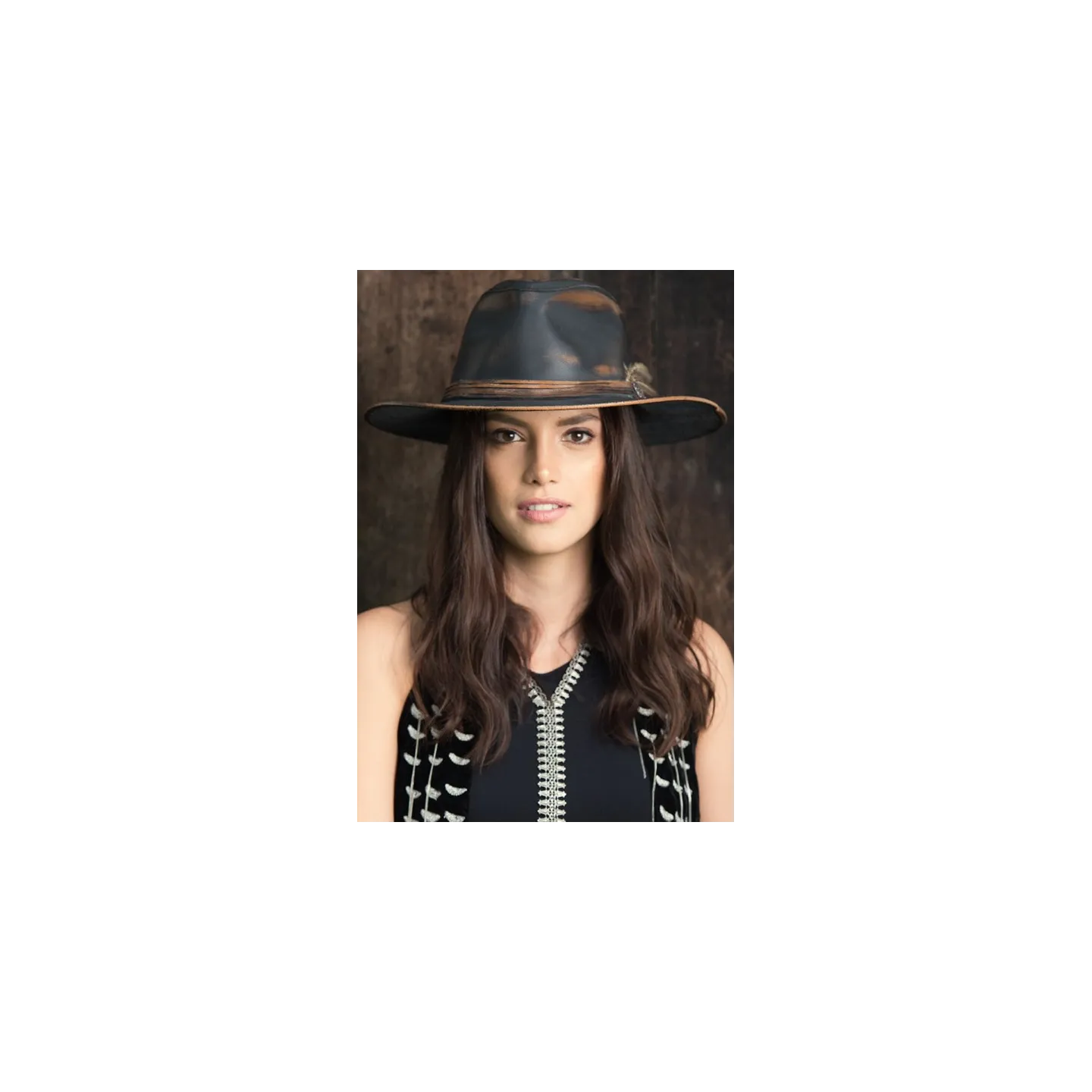 Chapeau Travelller One-Off Cuir Marron- Bullhide Reference : 2803 | Chapellerie Traclet