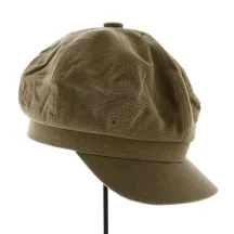 Cap Gavroche Azora Khaki Cotton - Traclet