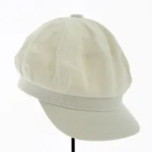 Cap Gavroche Azora White Cotton - Traclet
