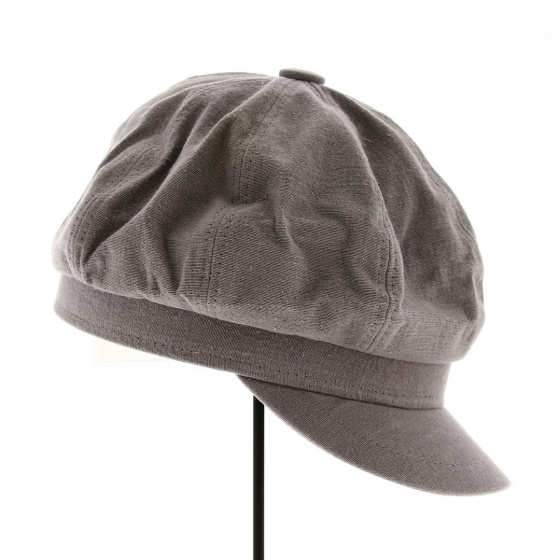 Cap Gavroche Azora Grey Cotton - Traclet
