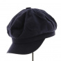 Cap Gavroche Azora Navy Cotton - Traclet
