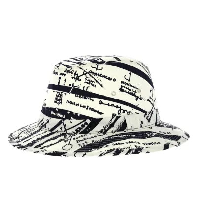 safari fancy blue and white 100% cotton - Crambes