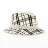 safari fancy white stripes 100% cotton - Crambes