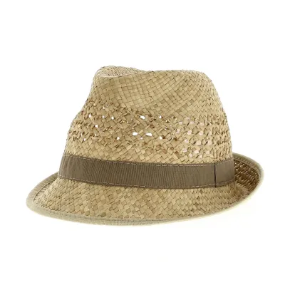 Chapeau Trilby Enfant Robin Paille - Traclet