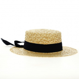 Joily Natural Straw Boater - Traclet