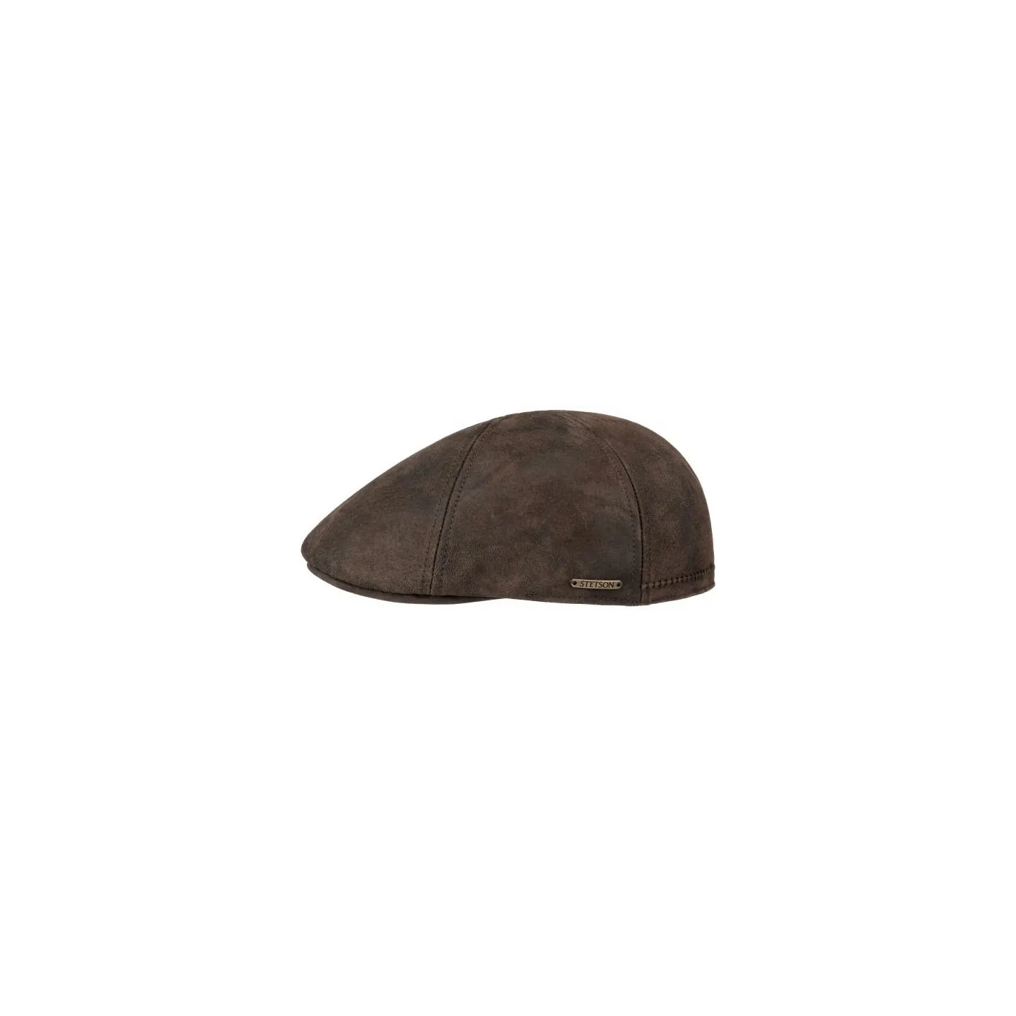 Texas Pig Skin Cap Brown - STETSON