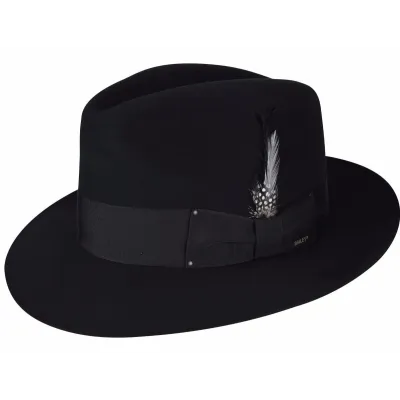 Chapeau Fedora Gangster Noir - Bailey