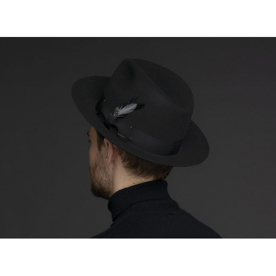Chapeau Fedora Gangster Noir - Bailey