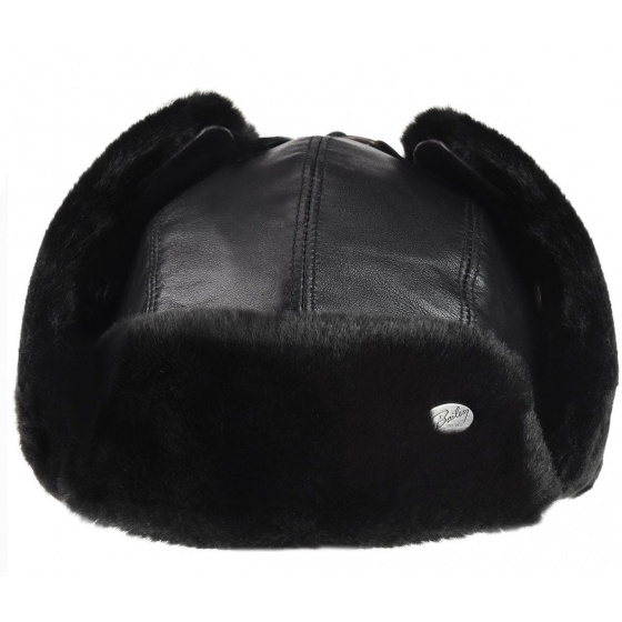 Chapka Vega Cuir Noire - Bailey Chapka Vega Cuir Noire - Bailey