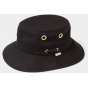 Bob - T1 Bucket Hat Black - Tilley