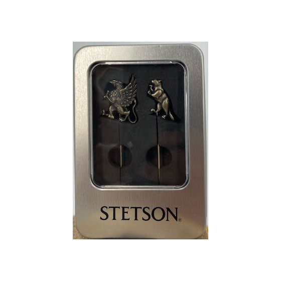 Ensemble D'épingles à Chapeau Métallique - Stetson