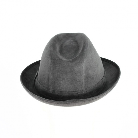 Trilby hat - Grey Alcantara Trilby hat - Grey Alcantara