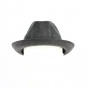 Trilby hat - Gray Alcantara