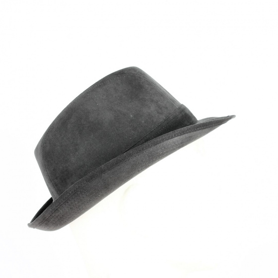 Chapeau trilby - Alcantara Gris