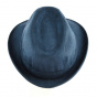 Trilby hat - Alcantara Marine