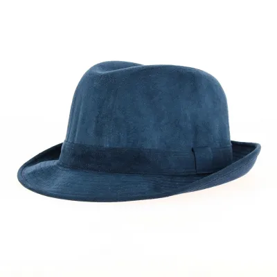 Trilby hat - Navy Alcantara Reference: 16709 | Traclet Hat Shop