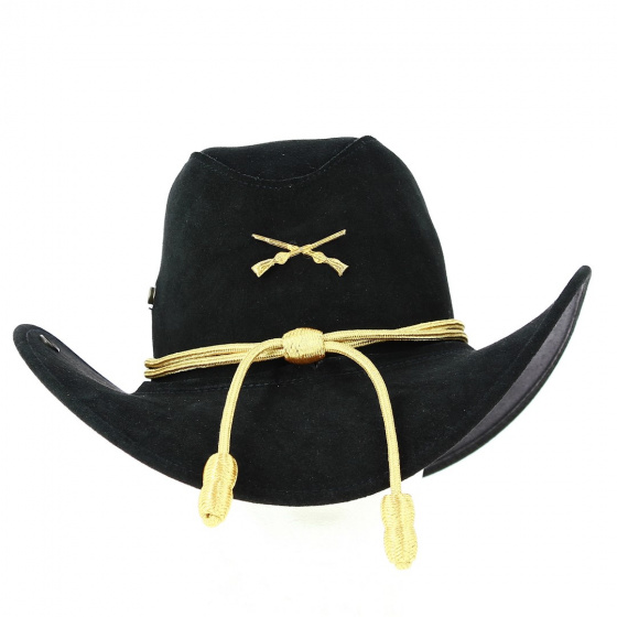 Chapeau confédéré officier Noir Chapeau confédéré officier Noir