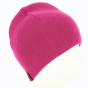 Basic short acrylic hat - Le Drapo - Fuchsia