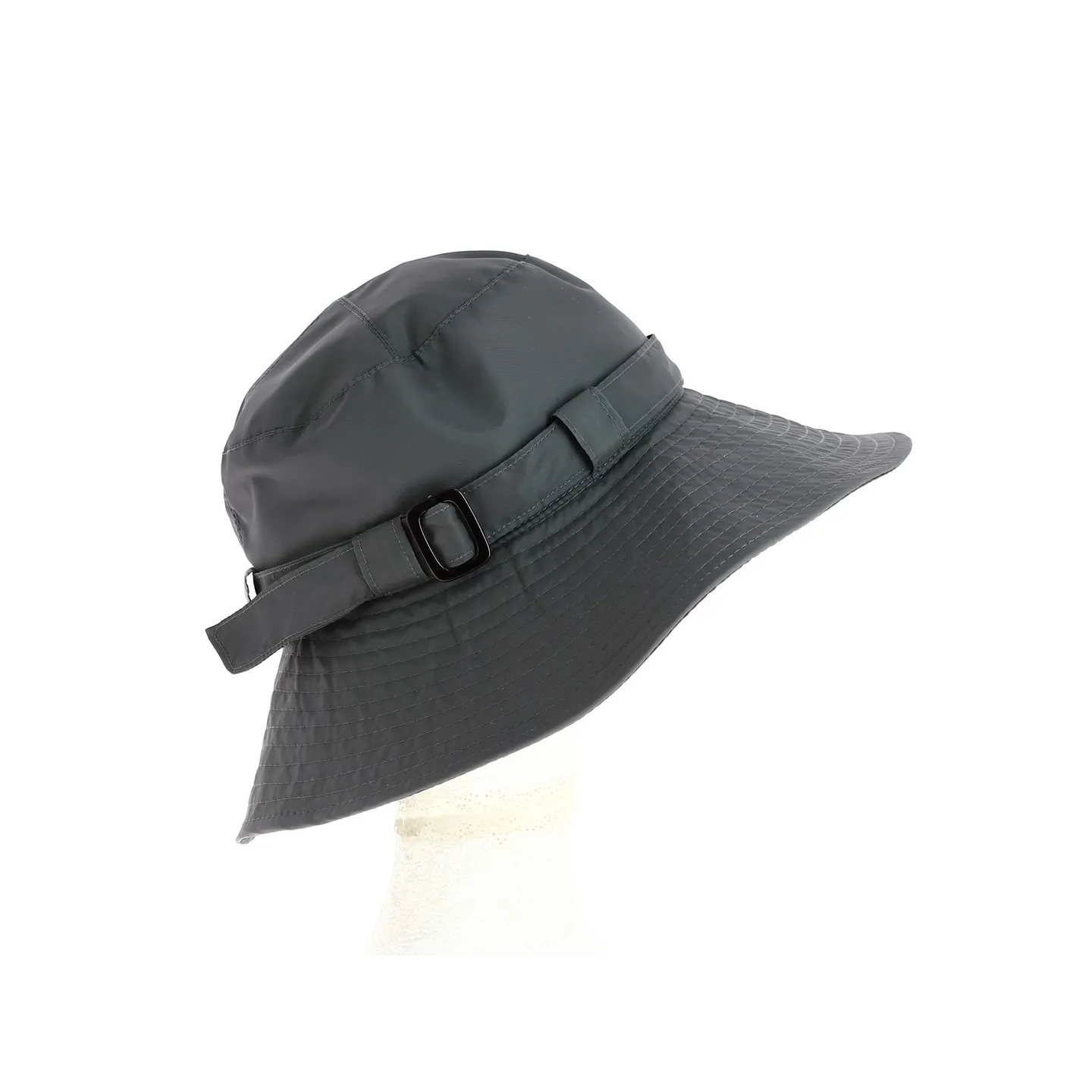 Chapeau de pluie large bord kaki Reference : 16727 | Chapellerie Traclet