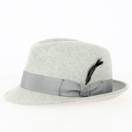 Trilby Grey hat - Bailey