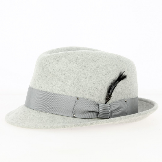Trilby Grey hat - Bailey