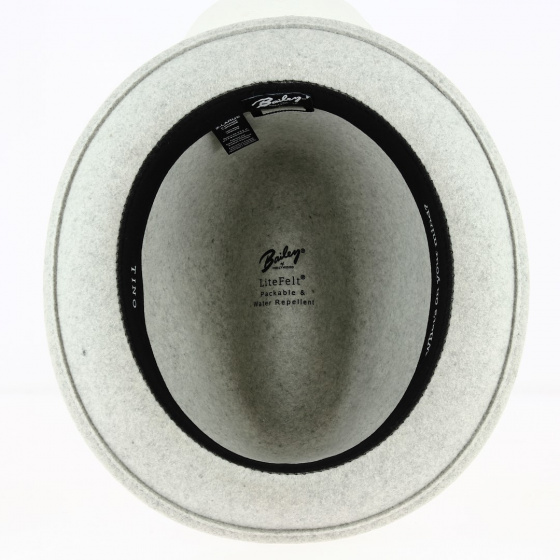 Chapeau Trilby Gris chiné - Bailey