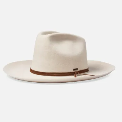 Sedona Wool Felt Cowboy Hat Beige - Brixton / Ref: 16730