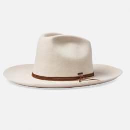 Sedona Wool Felt Cowboy Hat Beige - Brixton