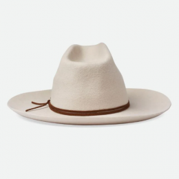 Chapeau Cowboy Sedona Feutre Laine Beige - Brixton