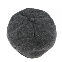 Brood Baggy Cap Black Grey - Brixton