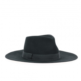 Traveller Ranger Hat Wool Felt Black - Traclet