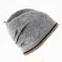 Beret - Grey wool hat with headband - Traclet