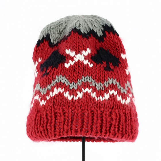 Rocke Fella Poker Hat Acrylic red
