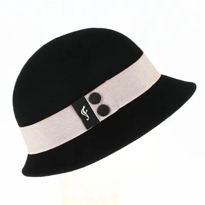 Wool Felt Cloche Hat - Fléchet Reference: 16753 | Traclet Hat Shop