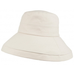 Capeline été pliable Moon Coton / lin Beige - Traclet