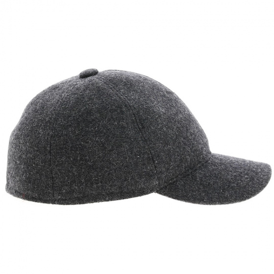 Casquette sport chiné gris cache oreille - Traclet Casquette sport chiné gris cache oreille - Traclet