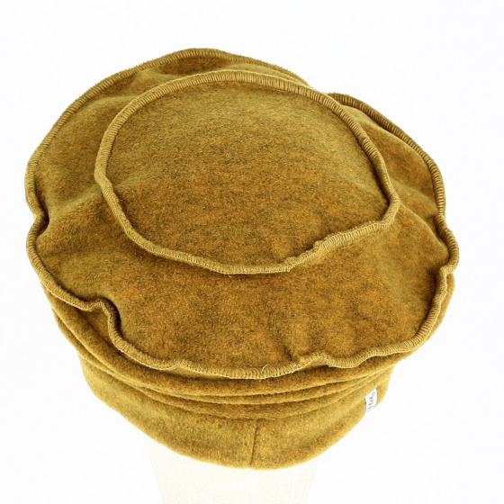 Toque Polaire Julie Jaune Moutarde - Traclet