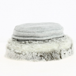 Toque Akilina Faux Fur & Fleece Lining Grey - Traclet