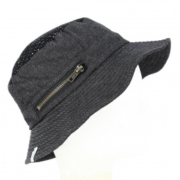 Bob Wool & Cotton Fleece Lined Black - Mtm