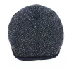 Navy Wool Slouch Cap - City Sport