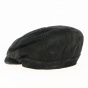 Wayne Black Leather Cap