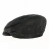 Casquette cuir wayne Noir - boutique casquette cuir Reference : 16848 | Chapellerie Traclet